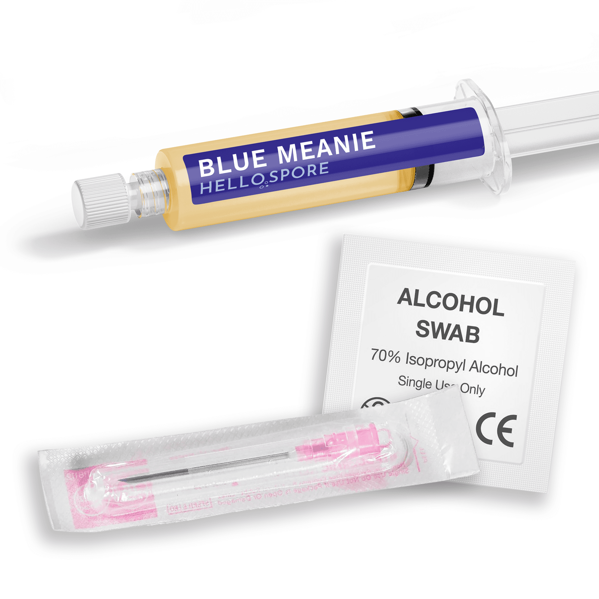 Blue Meanie Spore Syringe 2