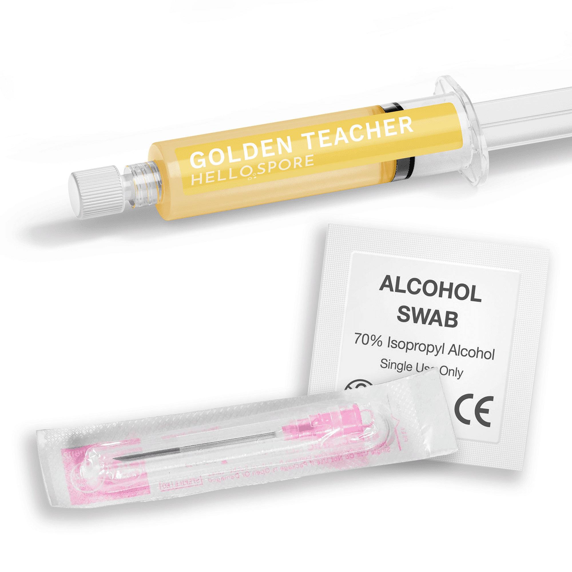 Golden Teacher Spore Syringe 2